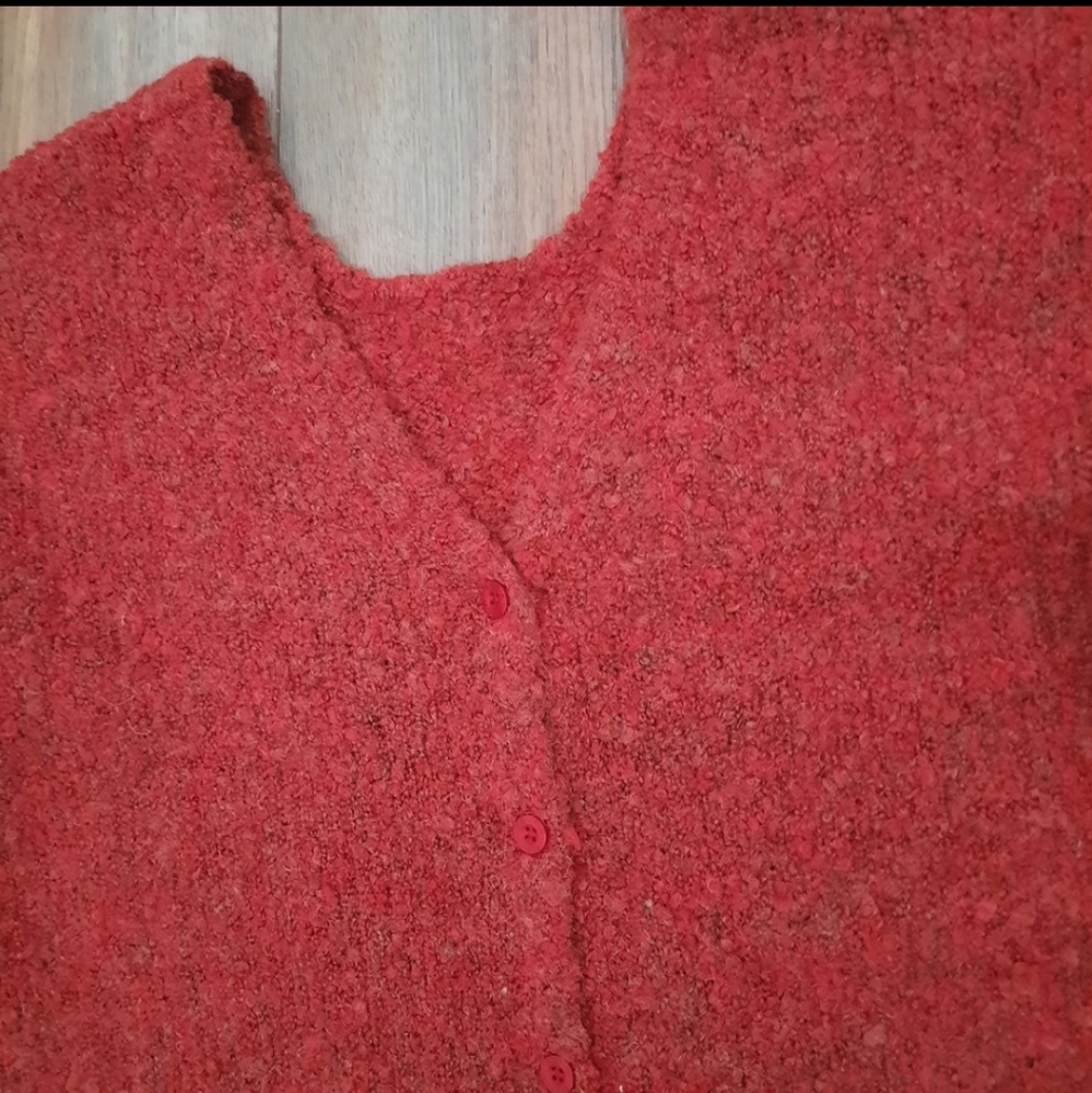 Revolve RVCA Red Cozy Sweater Size Small